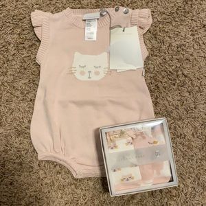 Cat Outfit and Matching Socks